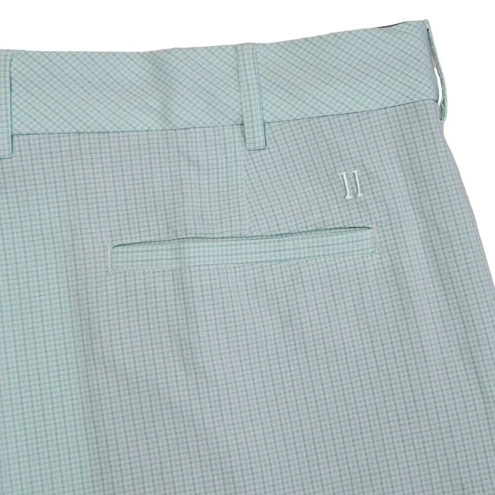 Walter Hagen Shorts Men‎ Size 42 Seersucker Golf Gripper Stretch Waistband Green